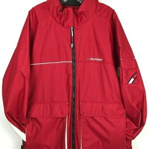 TOMMY HILFIGER Reversible Nautical Windbreaker
